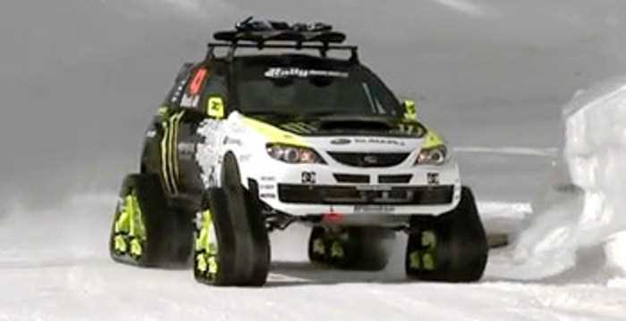 Subaru Impreza STI Snowcat