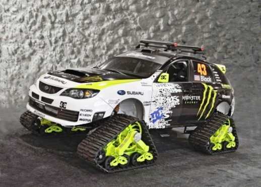 Subaru Impreza STI Snowcat