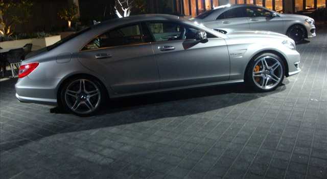 Mercedes CLA prova a Saint-Tropez