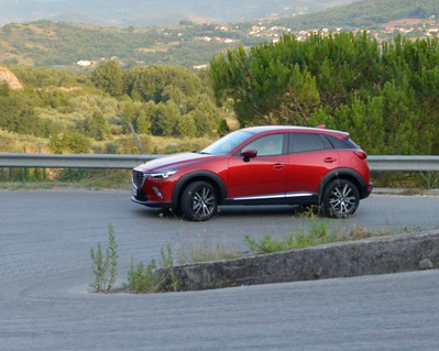 Mazda CX-3 AWD: la prova su strada