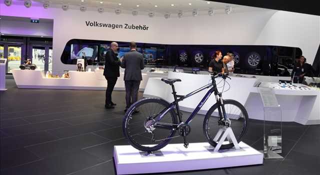 Stand Volkswagen al Salone di Francoforte 2015