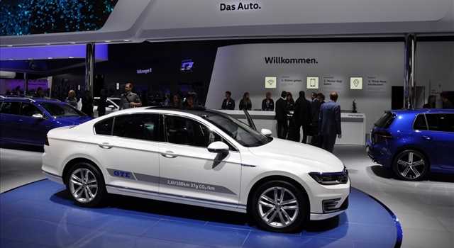 Stand Volkswagen al Salone di Francoforte 2015