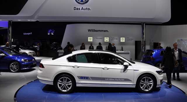 Stand Volkswagen al Salone di Francoforte 2015