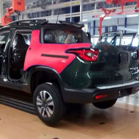 Fiat Toro: le foto rubate che circolano sul web