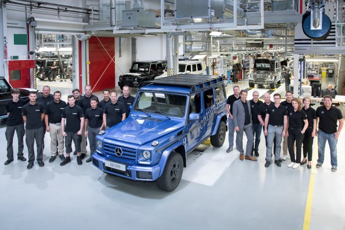 Mercedes Classe G: prodotto l'esemplare numero 300mila