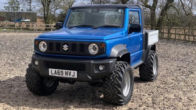 suzuki-jimny-pickup: per adesso solo in UK