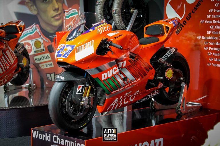 Moto Campioni del Mondo ad Auto e Moto d'Epoca 2020