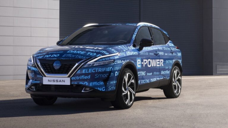 Nissan Qashqai e-Power: le immagini