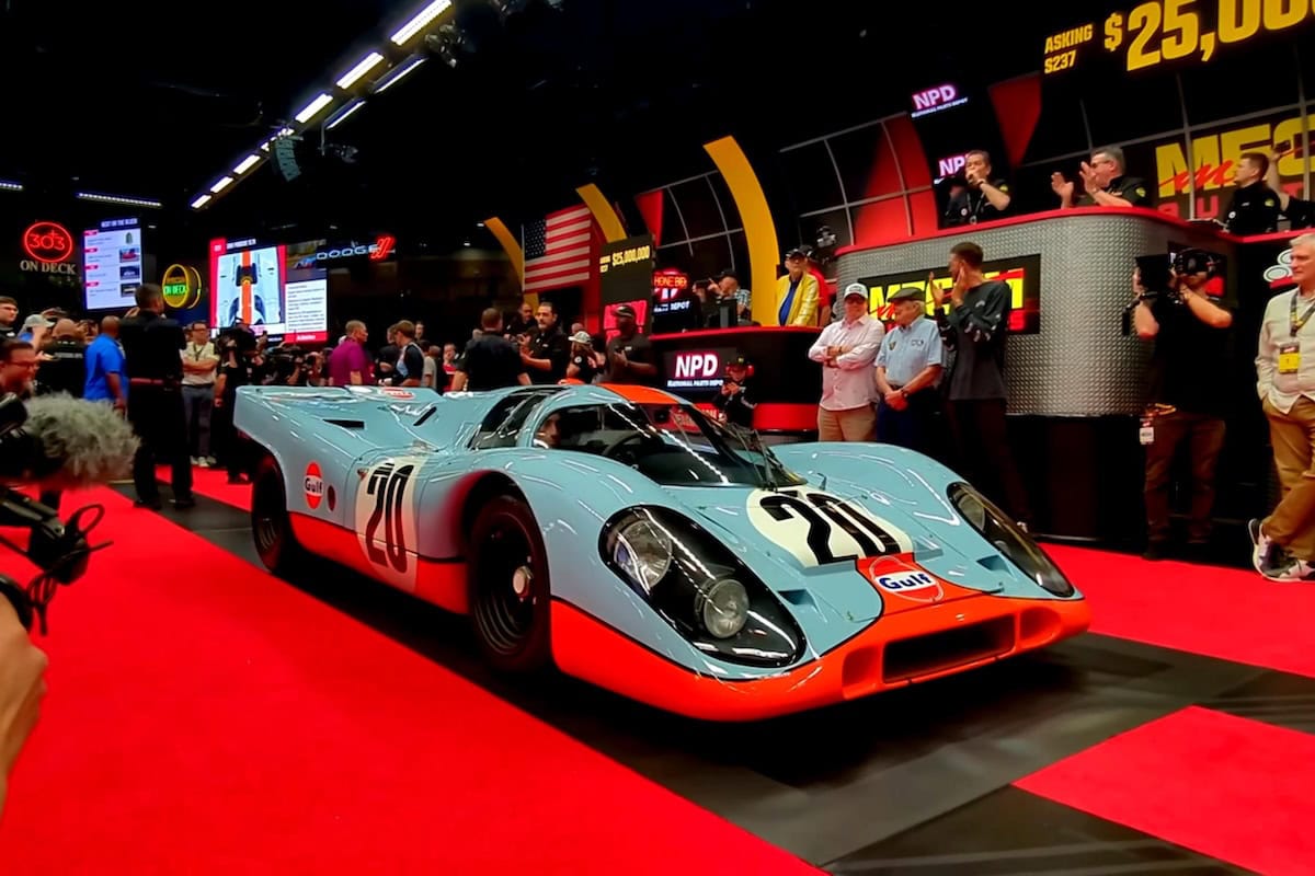 Porsche 917K di Steve McQueen: rifiutata un'offerta record di 27,5 milioni di dollari