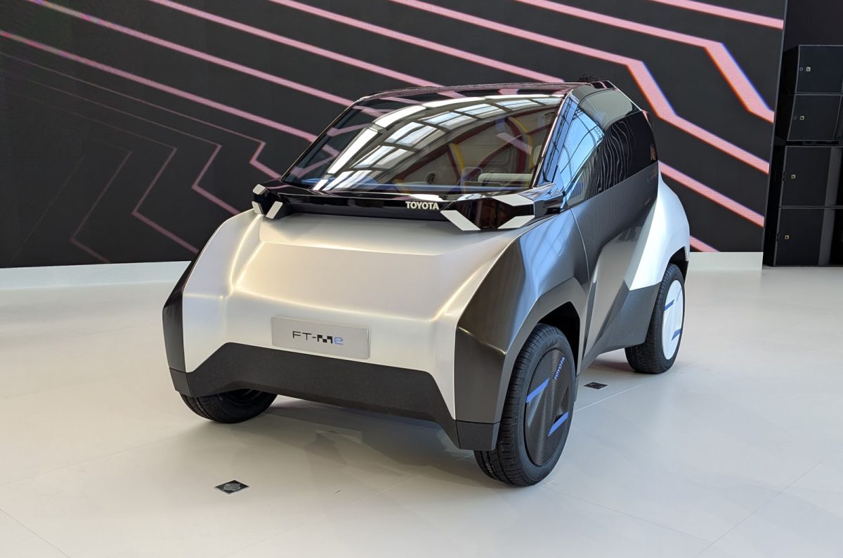 Toyota FT-Me: il mini bolide elettrico sfida la Citroën Ami