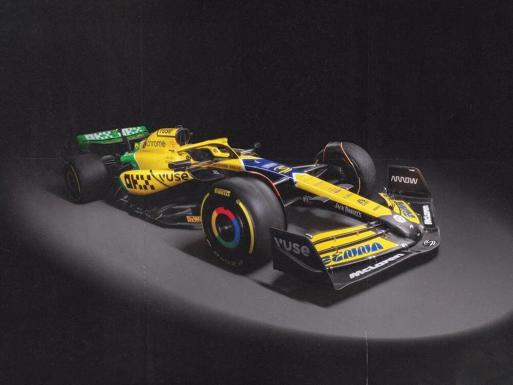 McLaren omaggia Ayrton Senna a Monaco 2024