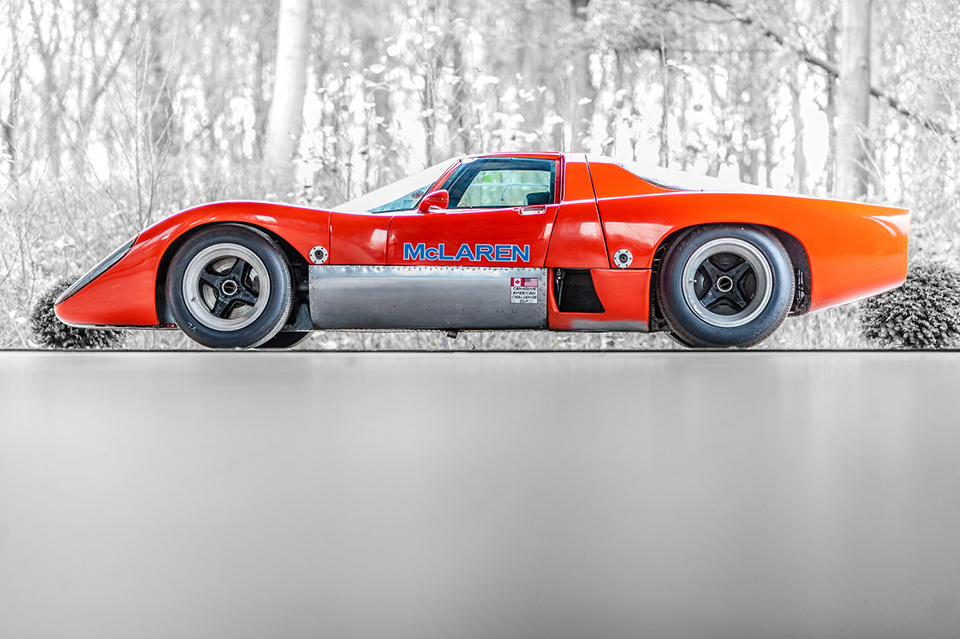 McLaren M12 profilo laterale