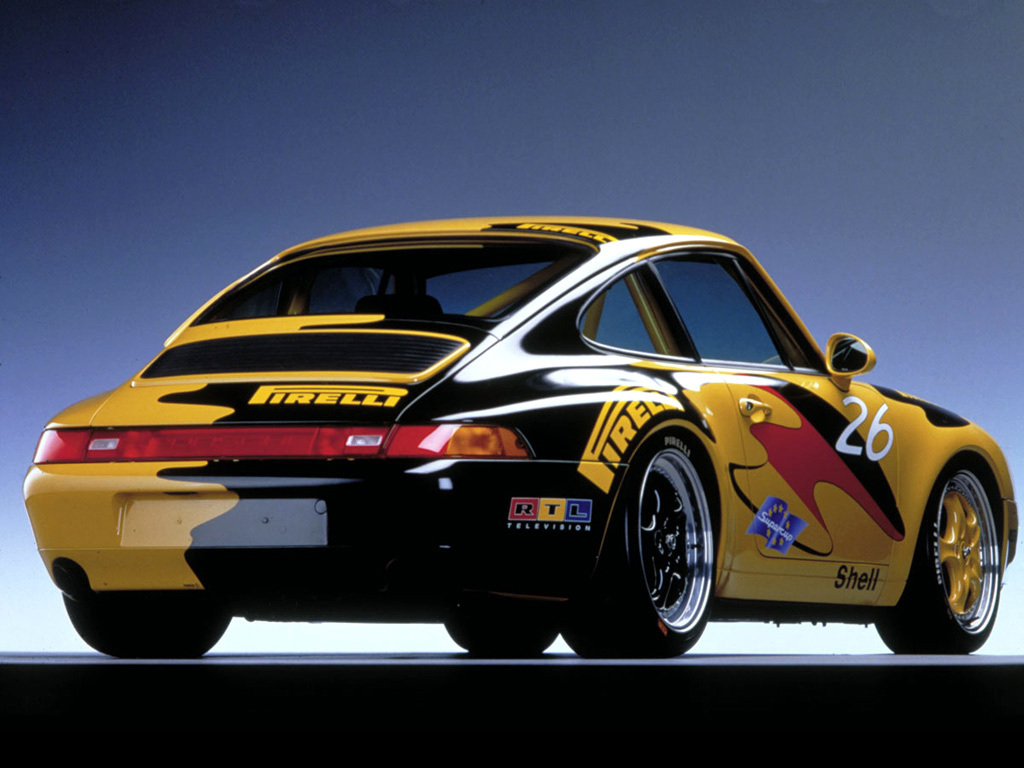 Porsche 911 3.8 Cup posteriore