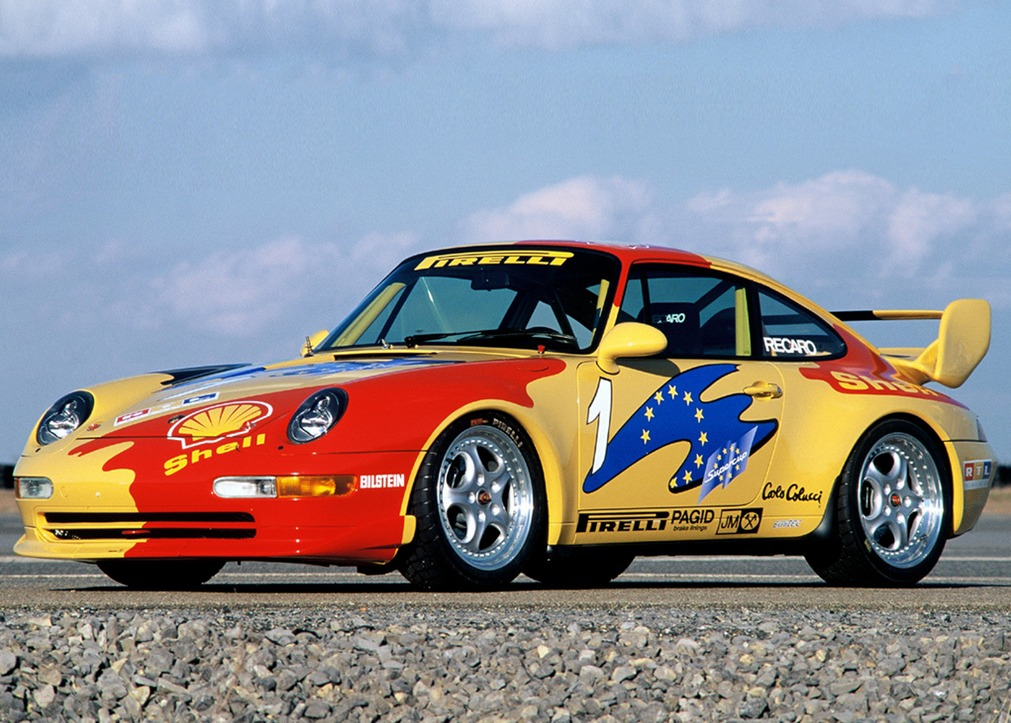 Porsche 911 3.8 Cup profilo